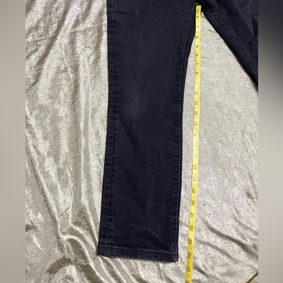 Levi’s 511 Jeans Men’s 30x30 Slim Straight Leg Black Stretch Denim Premium Big E - Picture 6 of 13